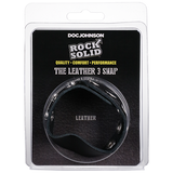 Rock Solid - 5 Snap - Leather