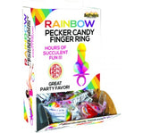 Rainbow Candy Penis - Finger Ring - 1ct