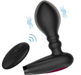 Decadence - Pumped Silicone Expandable Butt Plug with Remote Control