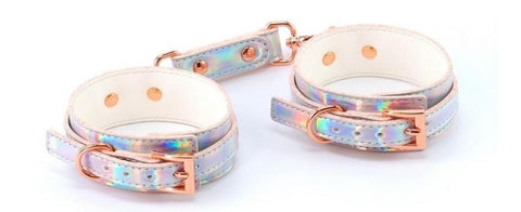 Cosmo - Bondage Wrist Cuffs -Rainbow